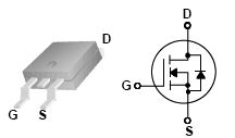 FQD1N60C, 600V N-Channel MOSFET
